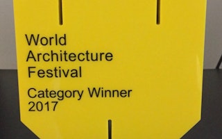 16.11.17 ISA wins Villa Category at World Architecture Festival 2017, Berlin